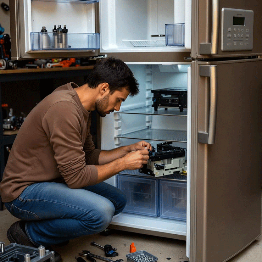 تعمیر یخچال رنزو اصفهان رفع نشتی یخچال رنزو اصفهان