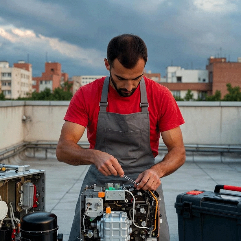 تعمیر یخچال رنزو اصفهان شارژگاز یخچال رنزو اصفهان
